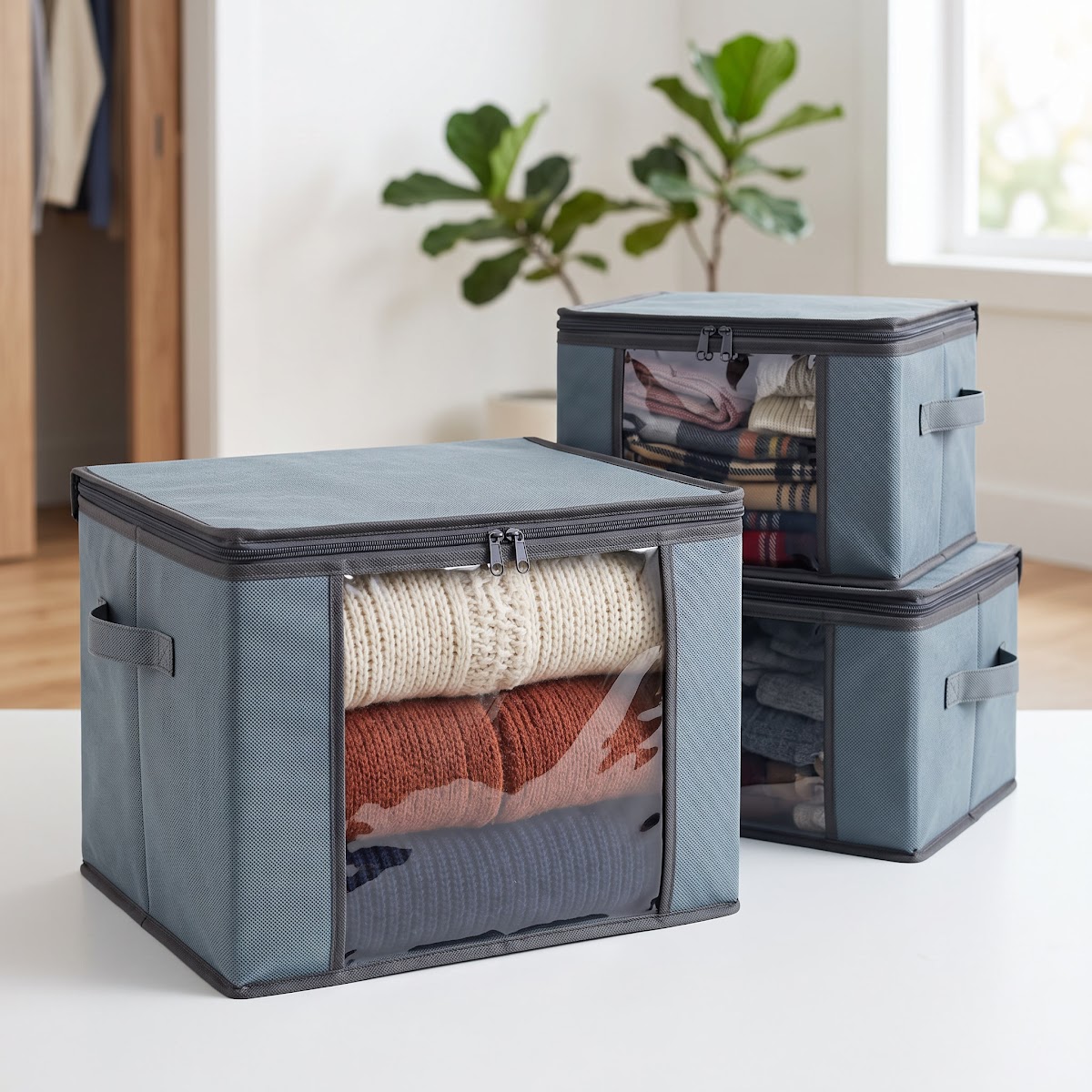 Best Seasonal Clothing Storage Bins for Closets (2026) - BEST BUDGET — PRODUCT SHOT