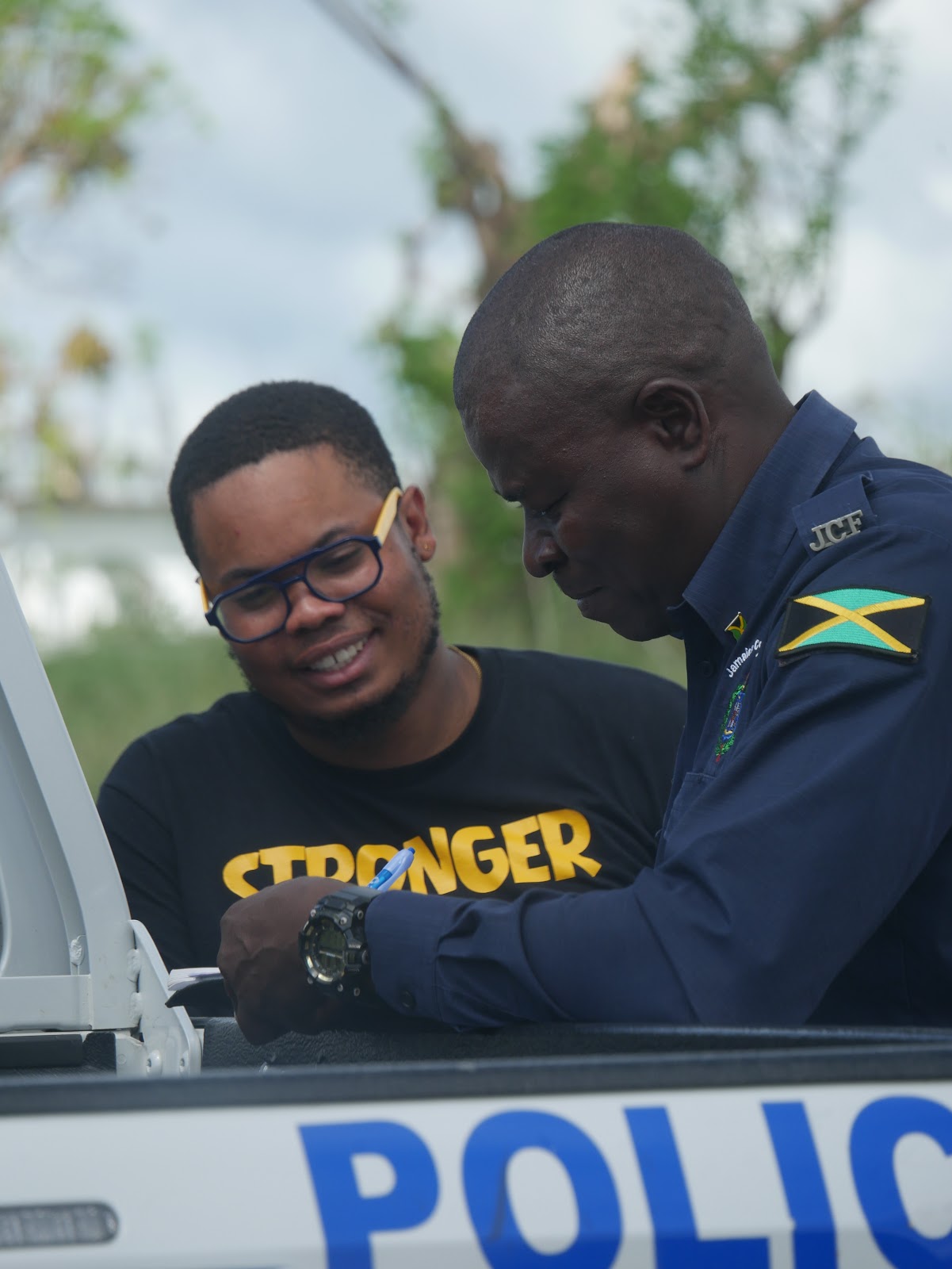 Hurricane Melissa relief — community distribution