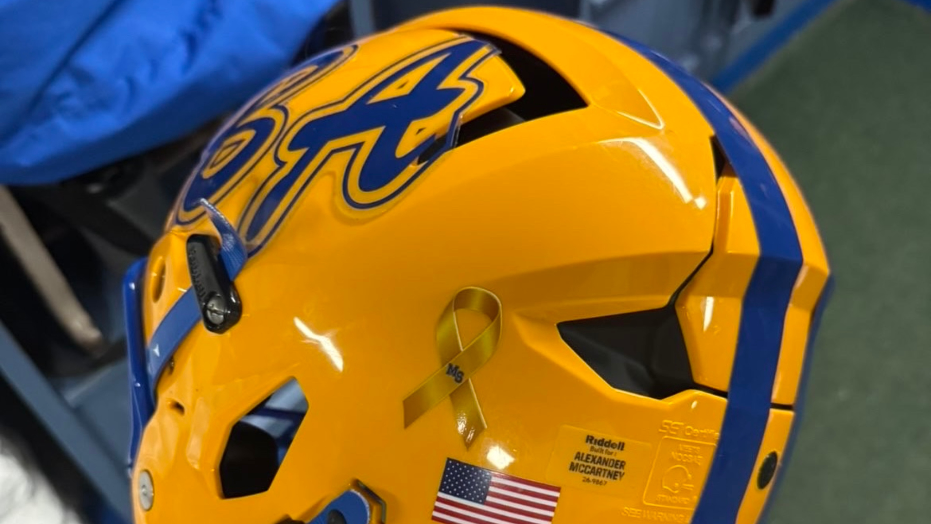 Blue Devils Wear Decals To Remember Maddie Shura
