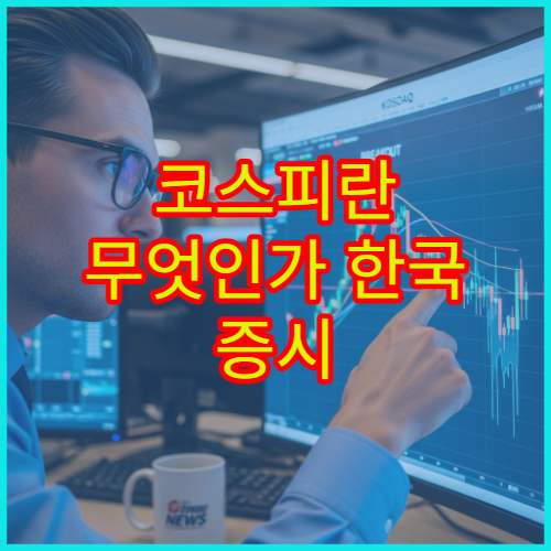 코스피란 무엇인가 한국 증시 대표 지수의 의미와 역할