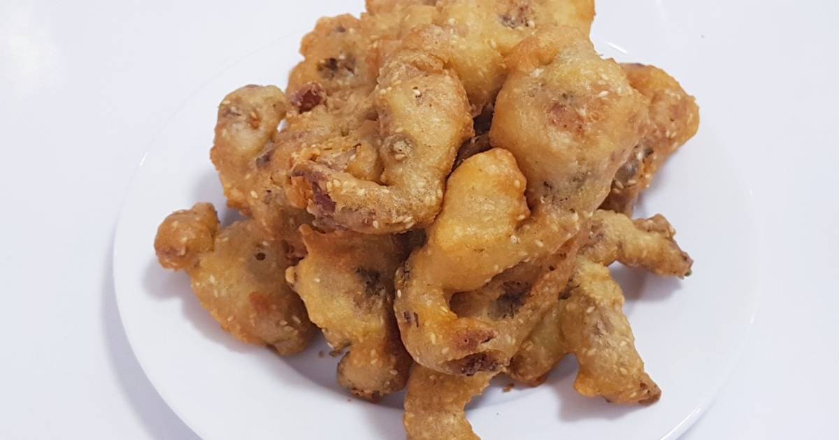 Ếch tẩm bột rán