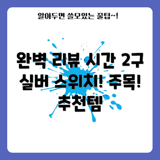 보에담 점프선, 실버 스위치 리뷰, 내돈내산 스위치, 2023 전자기기, 가정용 스위치