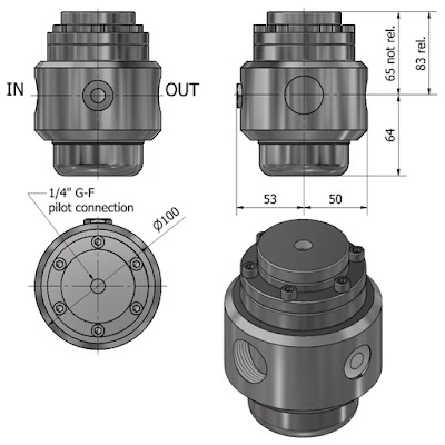 Series PHF CP2 R10 High Flow - Pipeline Regulators by Southern CGS