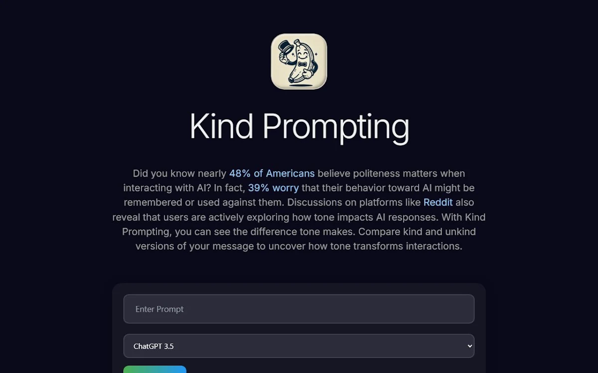 Captura de Kind Prompting