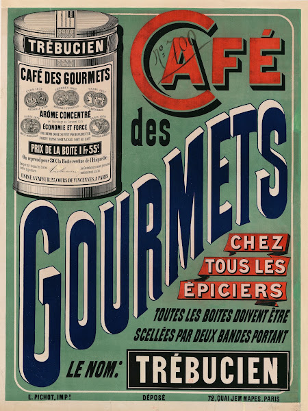 Trébucien café des gourmets chez tous les épiciers 1886