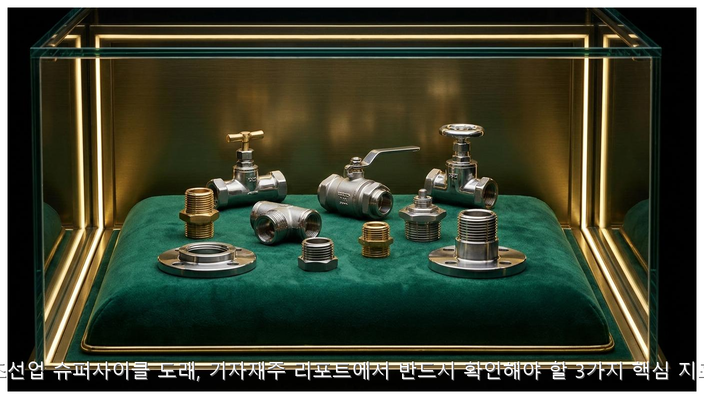 조선업 슈퍼사이클 도래, 기자재주 리포트에서 반드시 확인해야 할 3가지 핵심 지표 핵심 안내 및 분석 인포그래픽 (5)