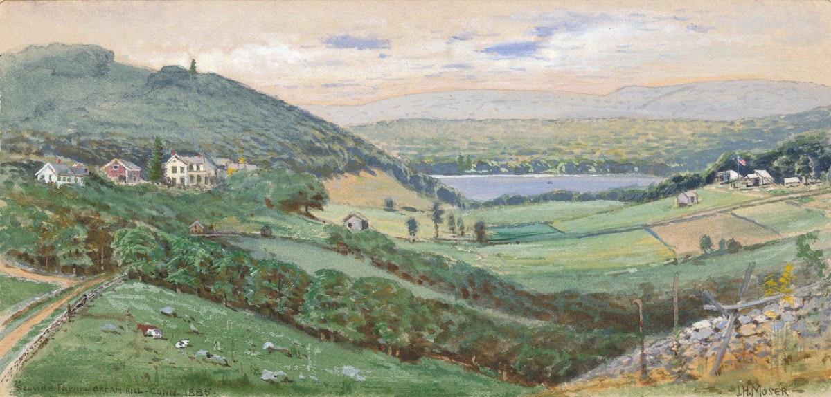 Scoville Farm Cream HillConnecticut 1885