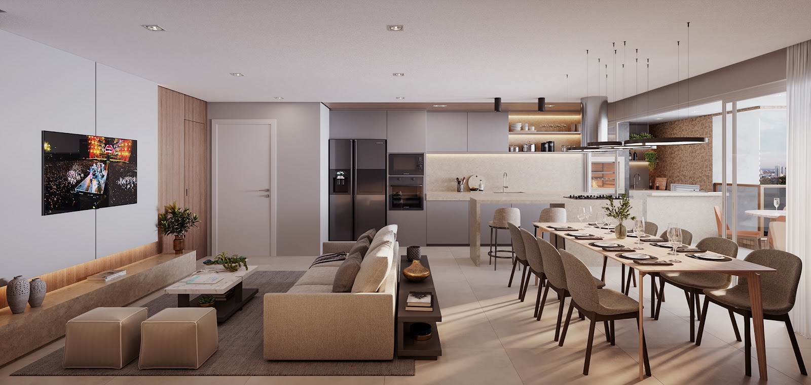 Tremezzo — living integrado
