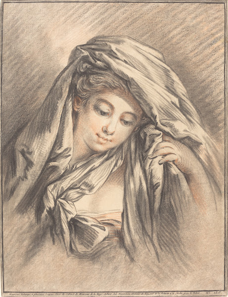 Young Woman with Her Head Covered 1767