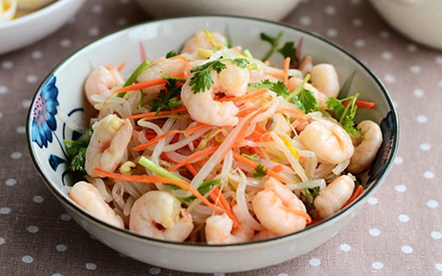 Gỏi Giá Đỗ Trộn Tôm