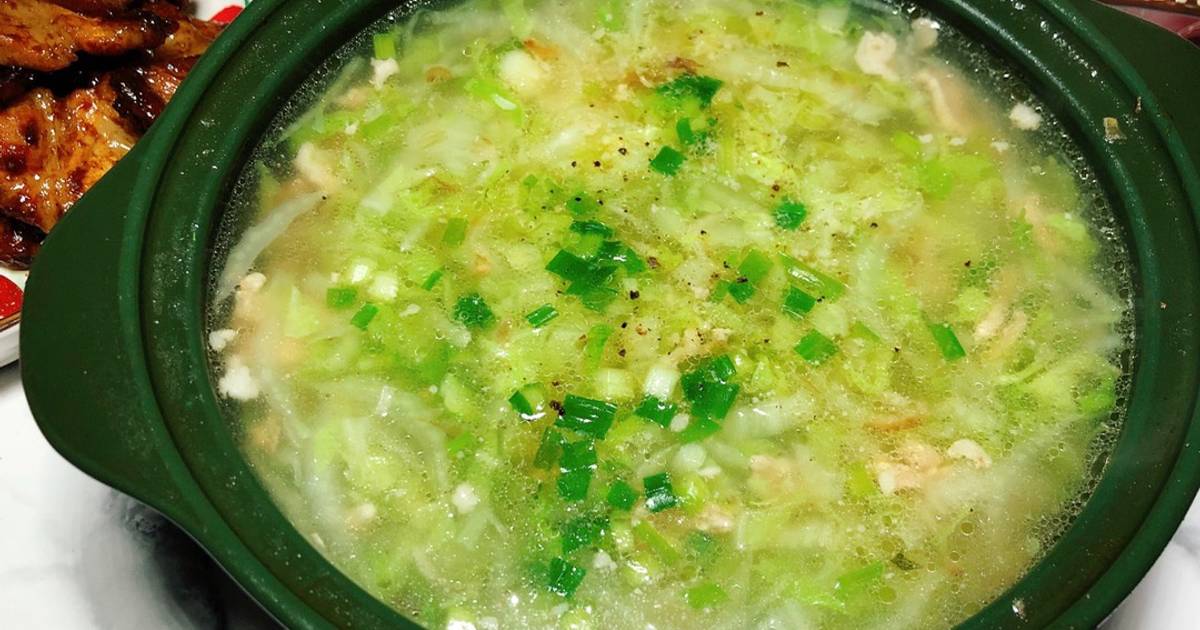 Canh Cải Thảo Nấu Thịt Bằm