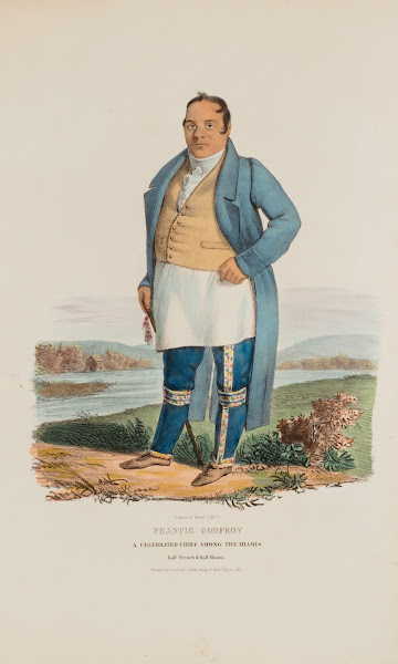 FRANCIS GODFROY A Celebrated Chief Among The Miamis 1835