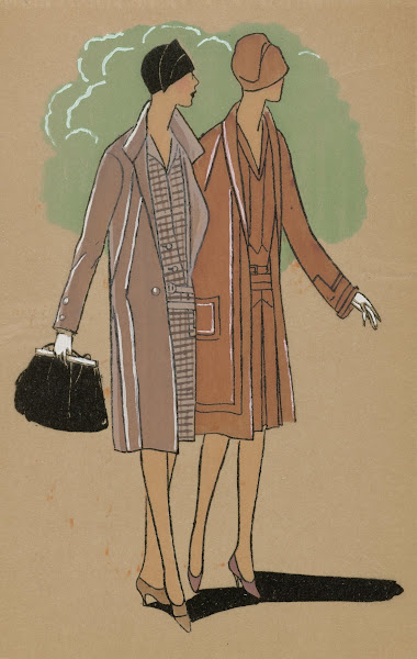 Créations LUCIEN LELONG  ROSSIGNOL 1927