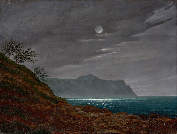 Moonlight Night On RüGen Circa 1840