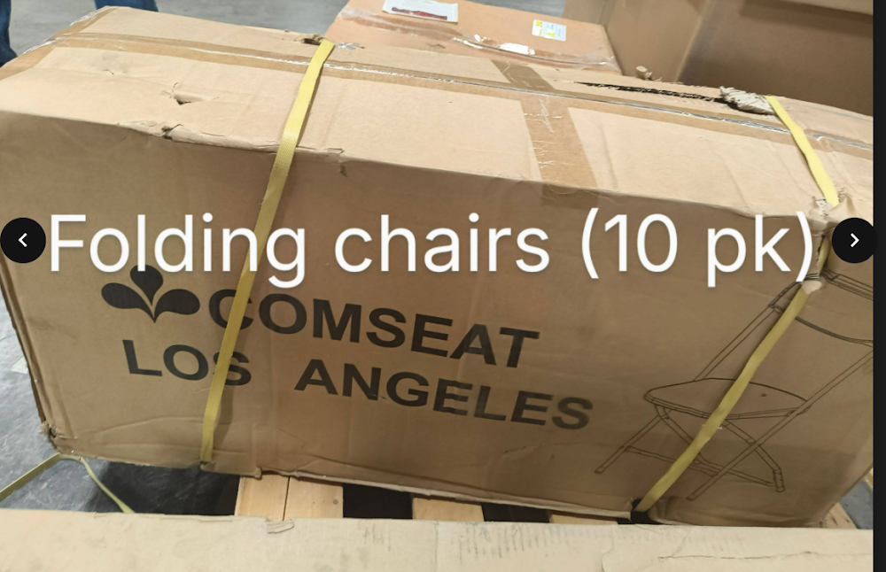 Folding Chairs (10 pk)