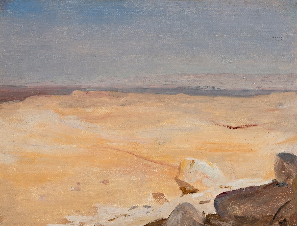 Desert motif From the journey to Egypt 1903