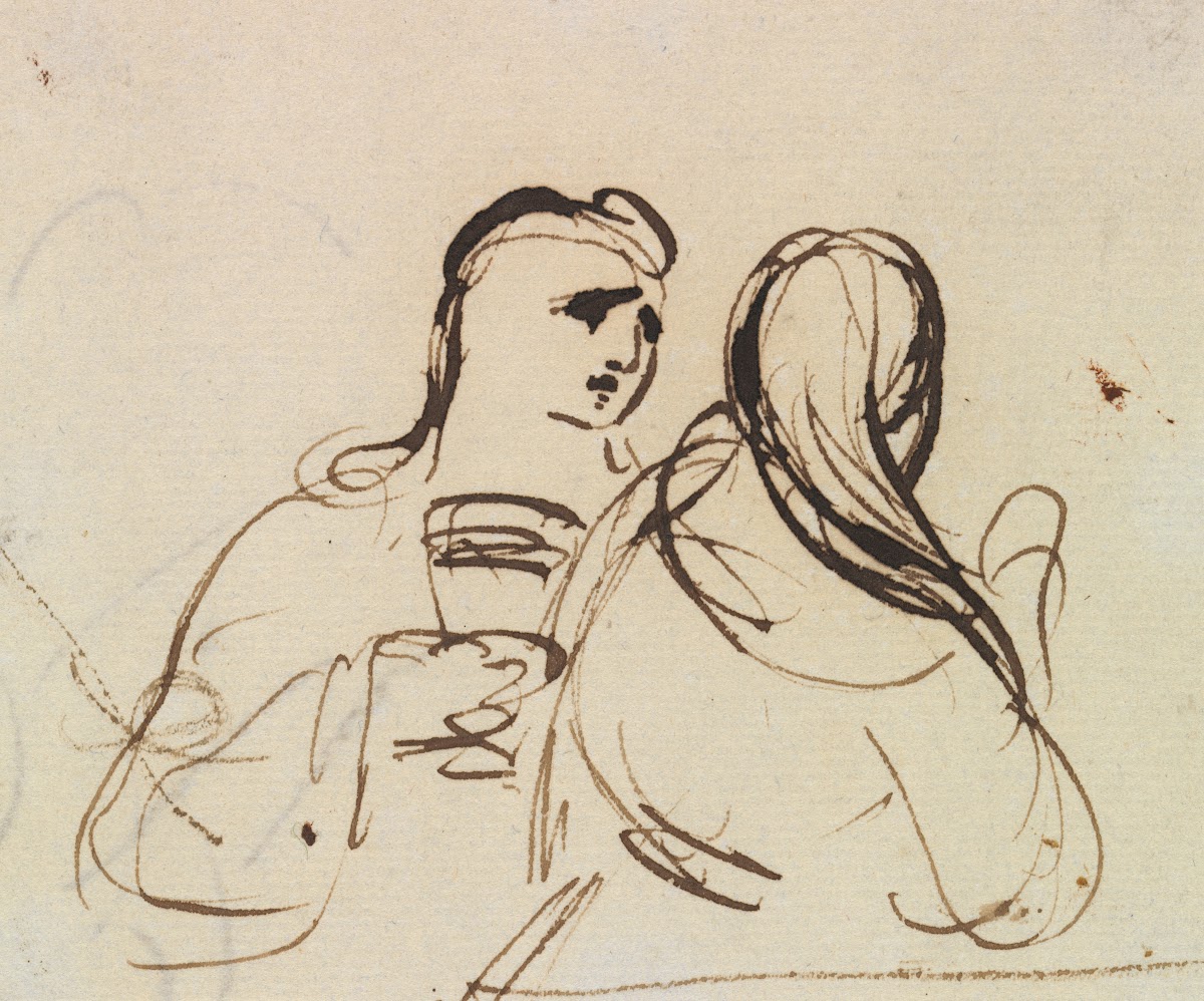 Study For Christs Entry into Jerusalem 1814 to 1820