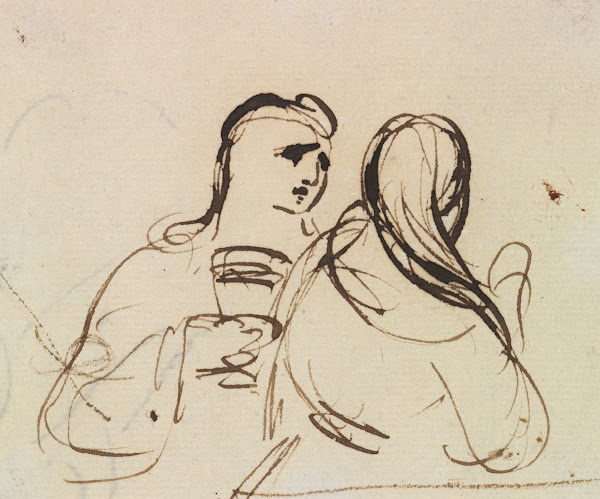 Study For Christs Entry into Jerusalem 1814 to 1820