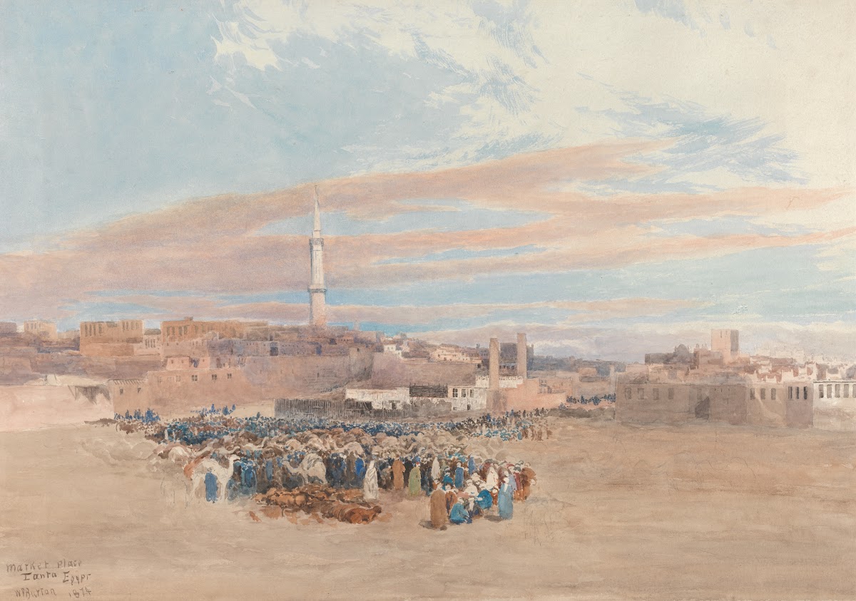 The Market Place Tanta Egypt 1874