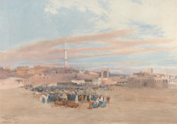 The Market Place Tanta Egypt 1874