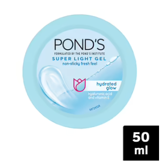 Ponds Super Light Gel Oil Free Moisturiser With Hyaluronic Acid + Vitamin E