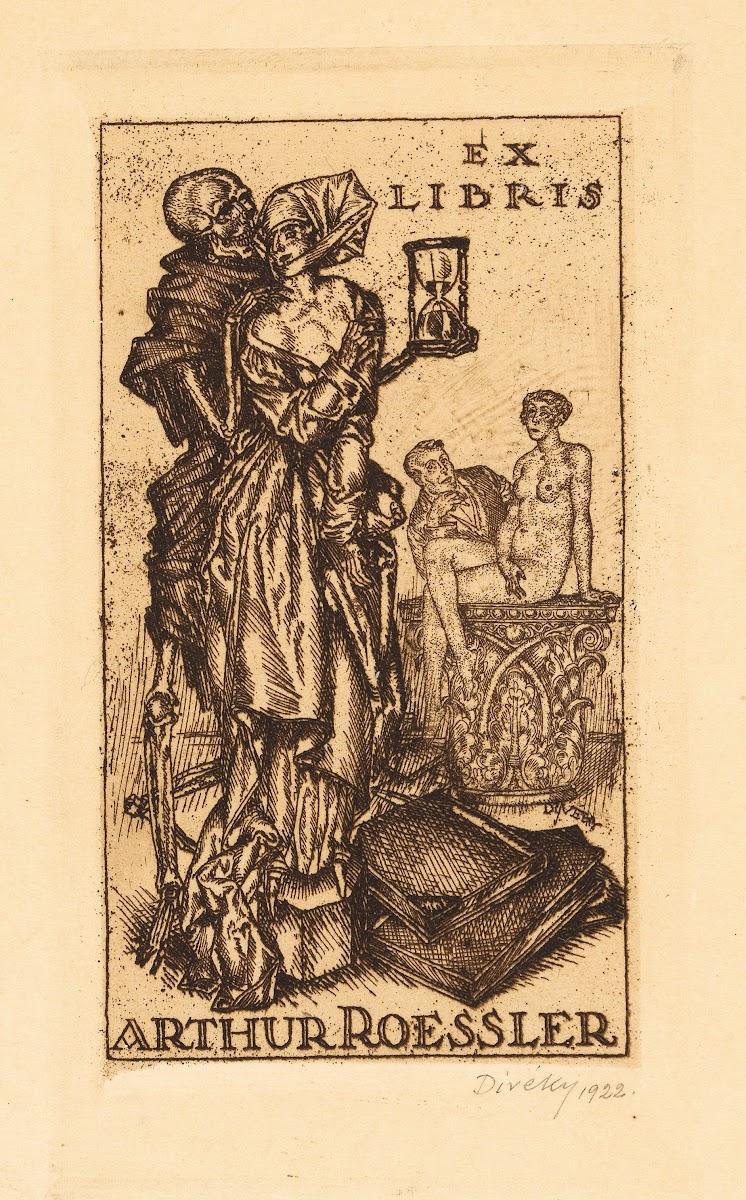 Ex libris Arthur Roessler 1922