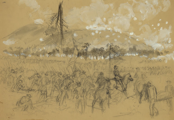 General Sherman at the Battle of Kennesaw Mountain Ga 1864