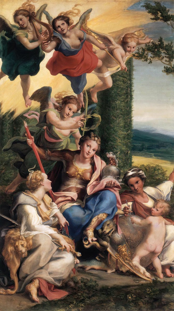 Allegory of Virtues 1525 1530