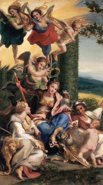 Allegory of Virtues 1525 1530