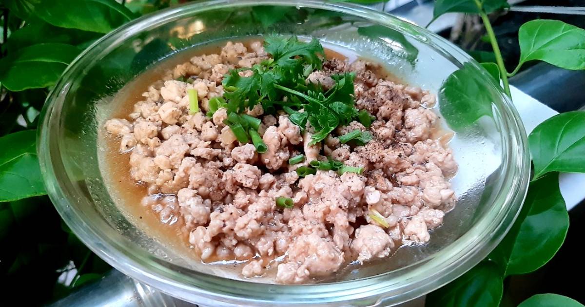 Thịt băm rang nước mắm