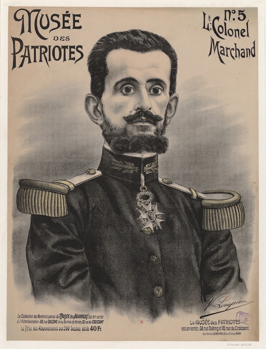 Musée des Patriotes N 5 Lt Colonel Marchand 1900