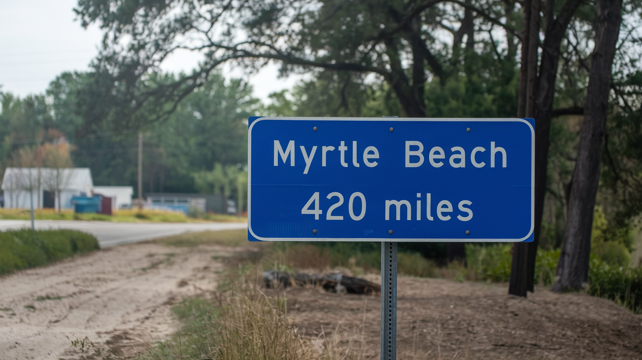 Distance from Sellersburg to Myrtle Beach: Miles & Travel Tips