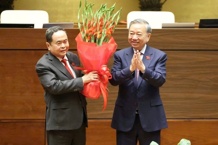 Chủ tịch Quốc hội Trần Thanh Mẫn tuyên thệ nhậm chức - Báo Công Lý