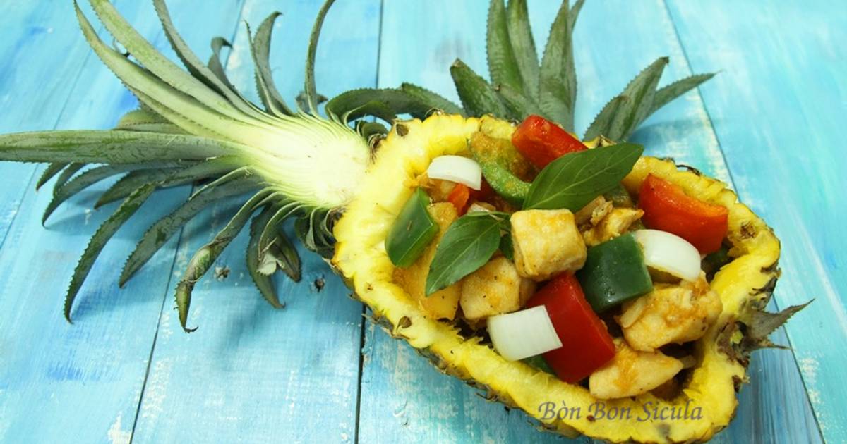 Gà Sốt Thơm Sắc Màu