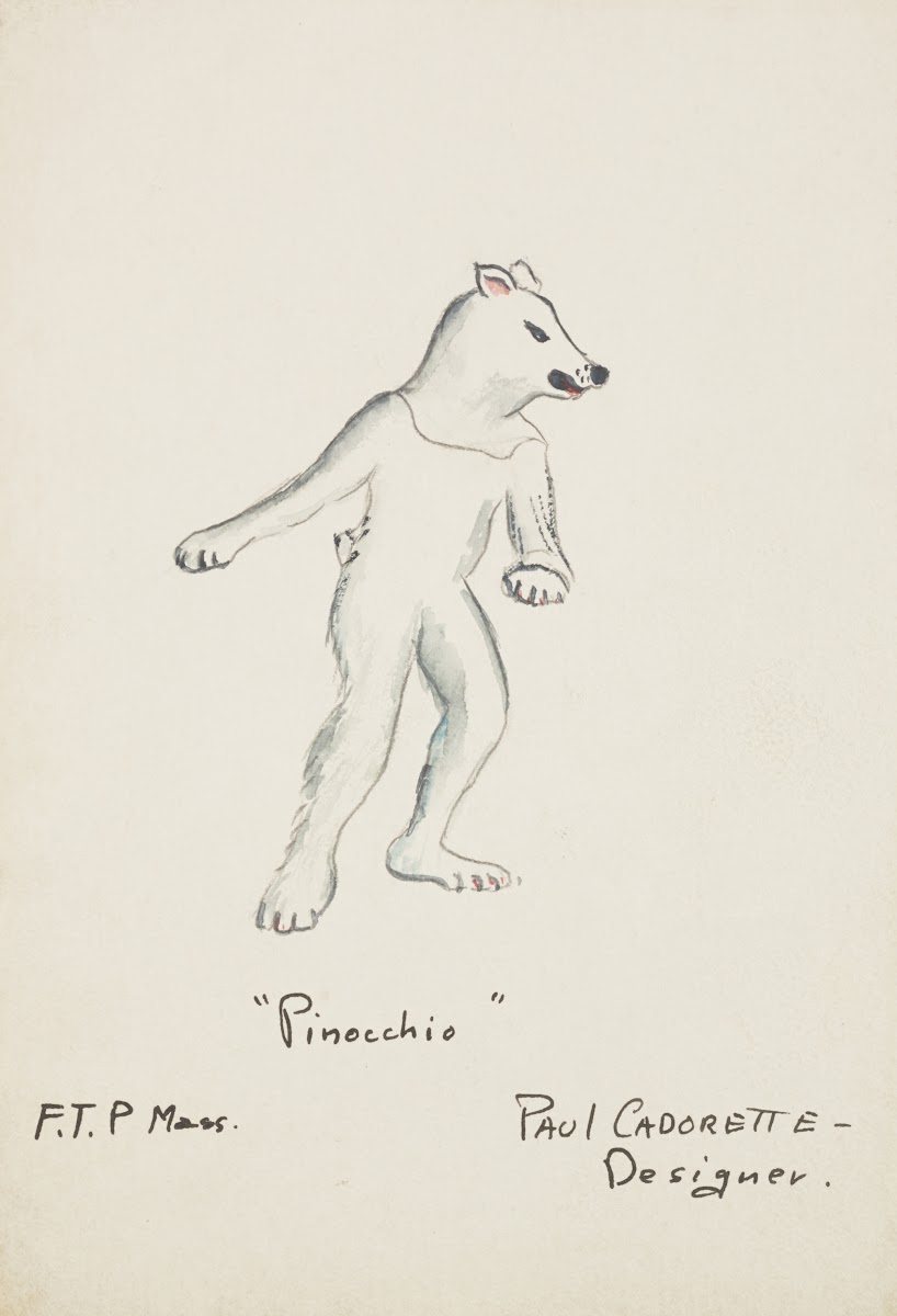 Pinocchio Polar Bear Polar bear suit 1934 1943
