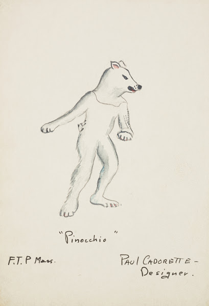 Pinocchio Polar Bear Polar bear suit 1934 1943