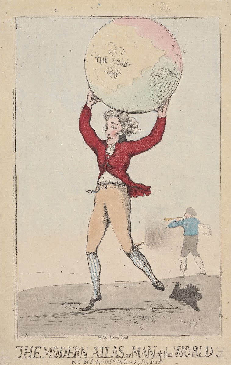 The Modern Atlas or Man of the World 1787