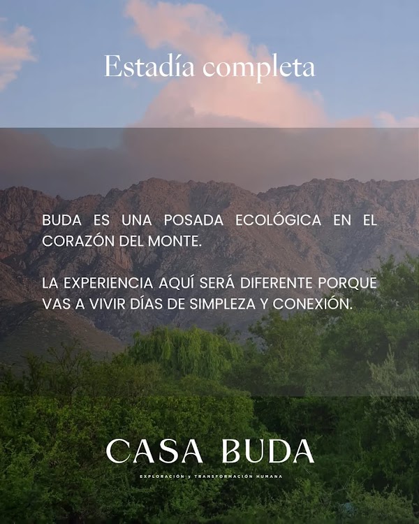 Retiro de Bienestar Experiencia Traslasierra