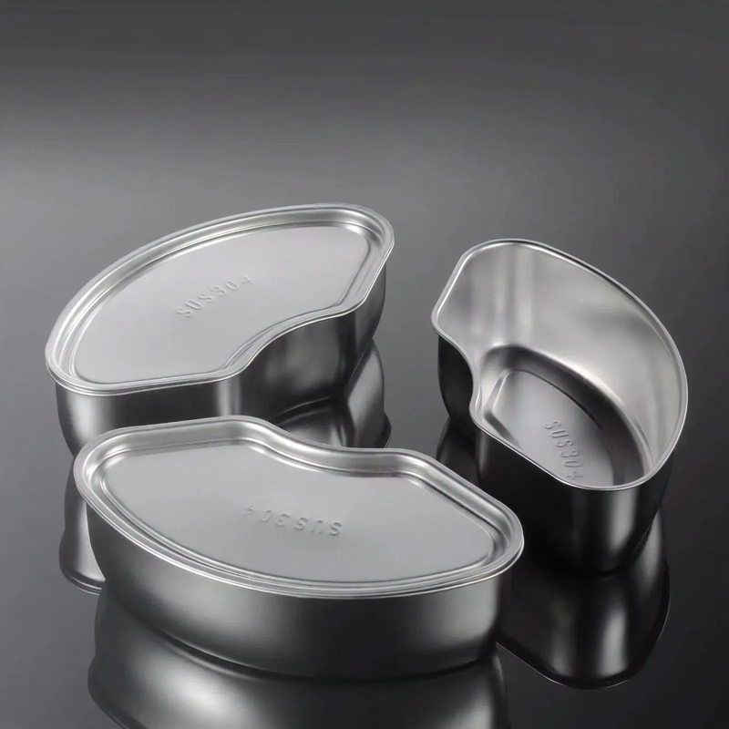 Stainless steel steaming insert with divider