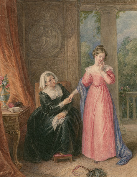 A scene from Alls well that ends well