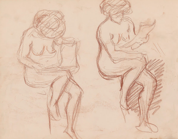Two Seated Women