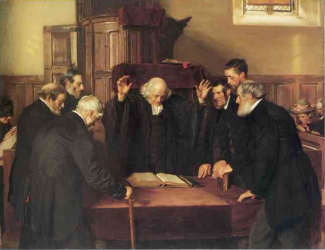 James_Holmes_story_The_Ordination_of_Elders_in_a_Scottish_Kirk_by_John_Henry_Lorimer_1891.jpg