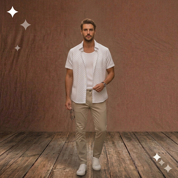 Camisa Blanca Banana República