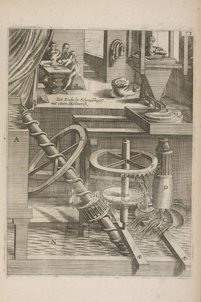 Fig LIII Hydromylos cum trochleâ 1662