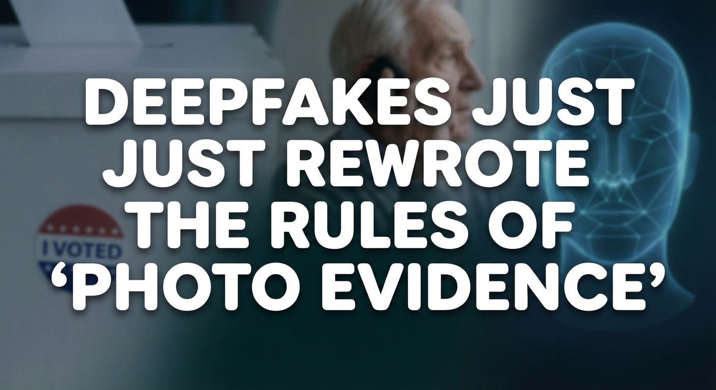 15 Deepfake Bills Passed This Year — Photo Evidence Still Won't Protect Your Case