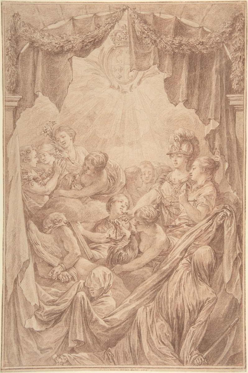 Allegory of the Life of the Dauphin ca1765
