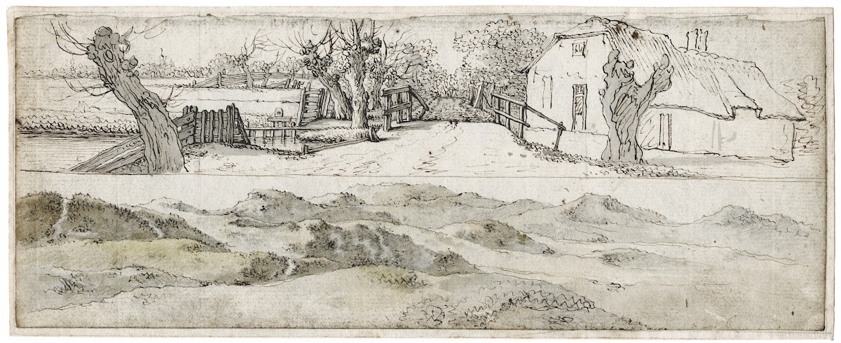 Twee landschapjes