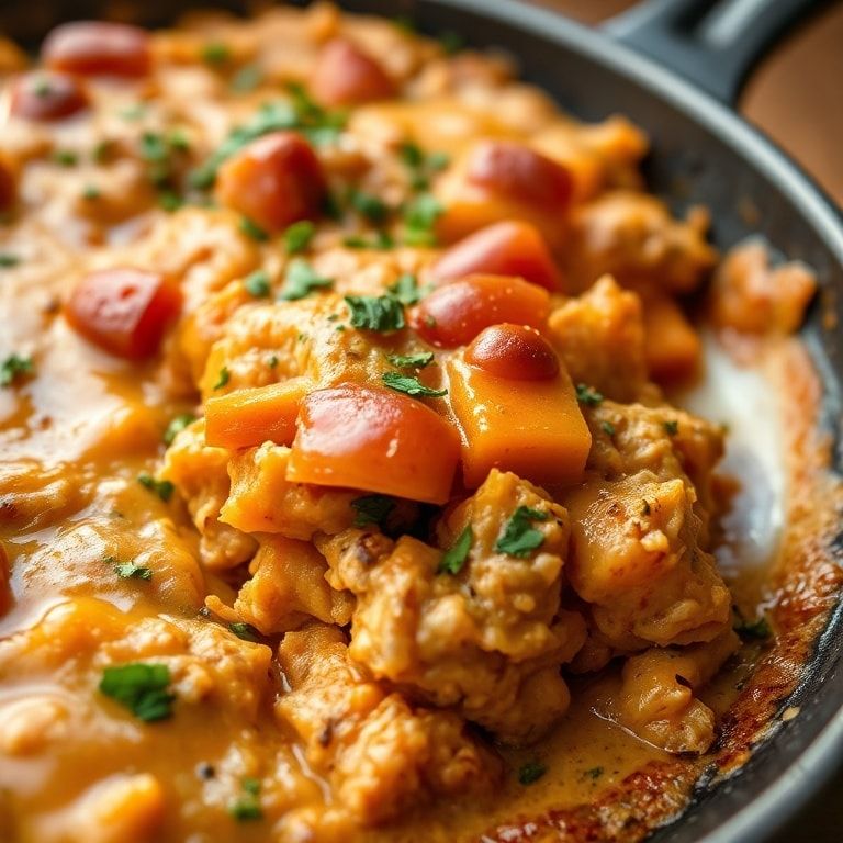 One Pan Ground Turkey and Sweet Potato Casserole You’ll Crave Weekly – Easy & Homemade finished