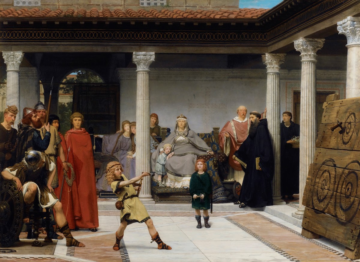 Education Of The Children Of Clovis 1861