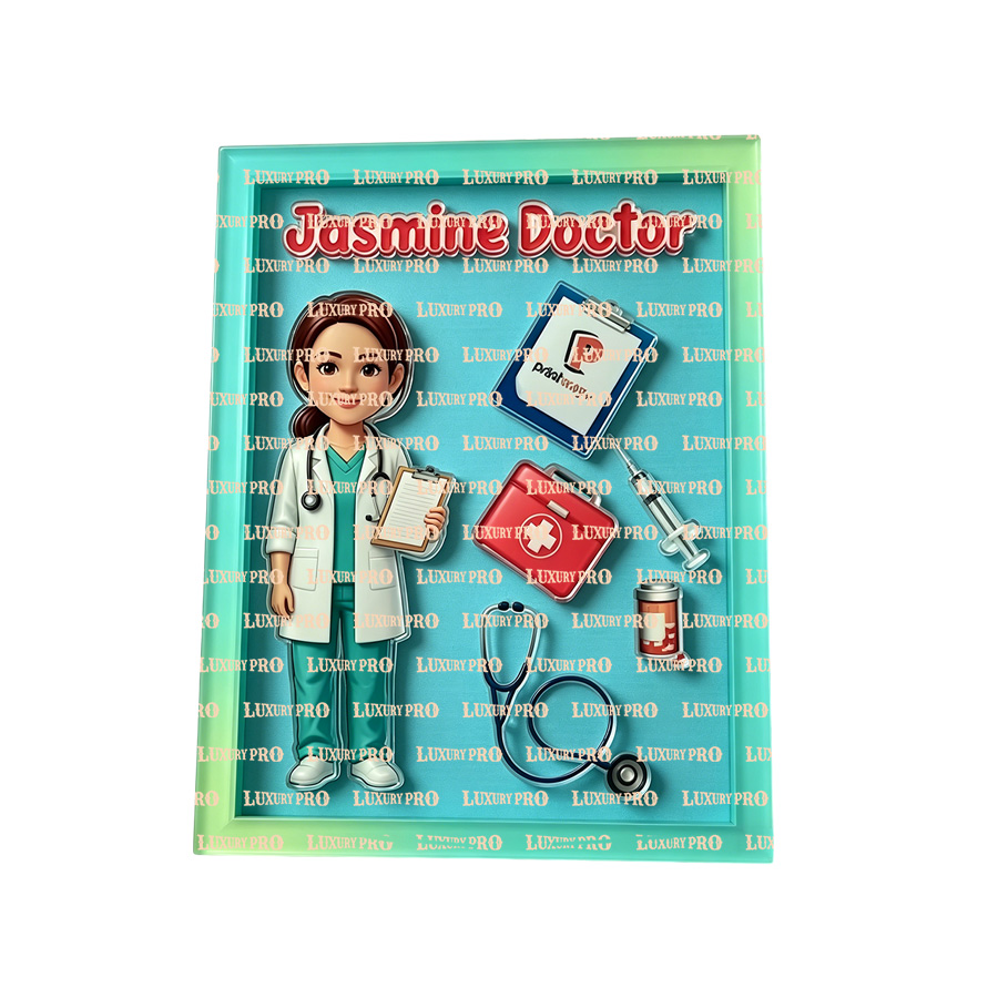 Three-layer Wooden 3D Acrylic